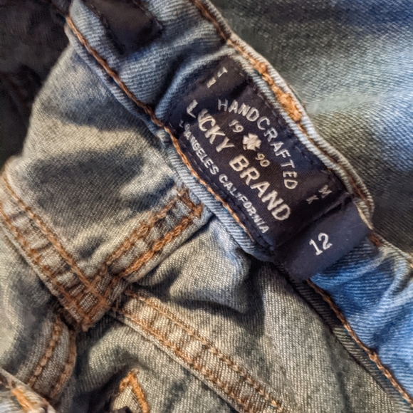 Lucky Brand denim jeans mild stretch girls 12 - Picture 6 of 6